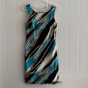 Jessica patterned pencil dress